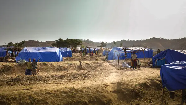 Gelabo IPD Camp, Konso, Ethiopia.