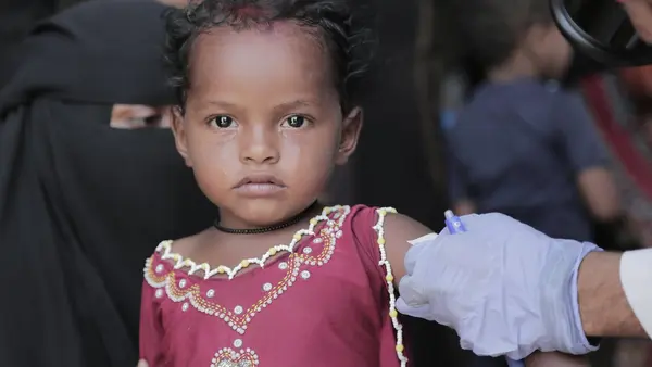 Child Getting Vaccine