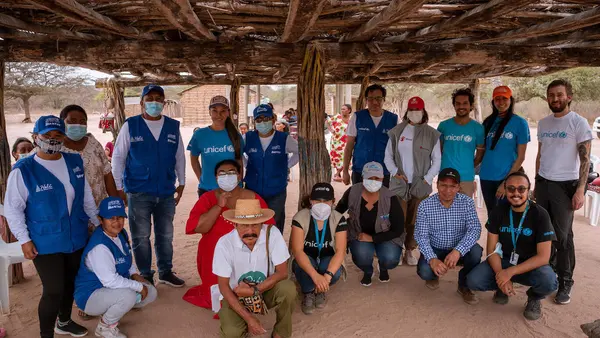 UNICEF is working to expand water, sanitation and hygiene (WASH) services to communities in La Guajira, Colombia.