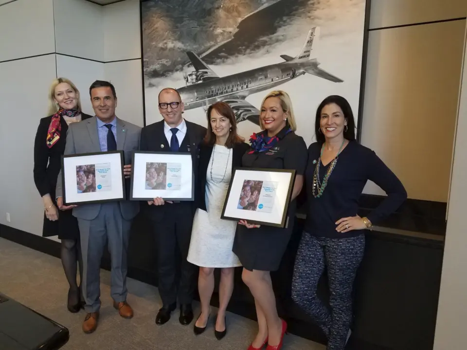 Honorees: Alejandro Araya, Tedd Froelich, Jerry Genuauldi and Stefanie Lathos-Polanco