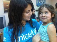 UNICEF USA Ambassador Selena Gomez