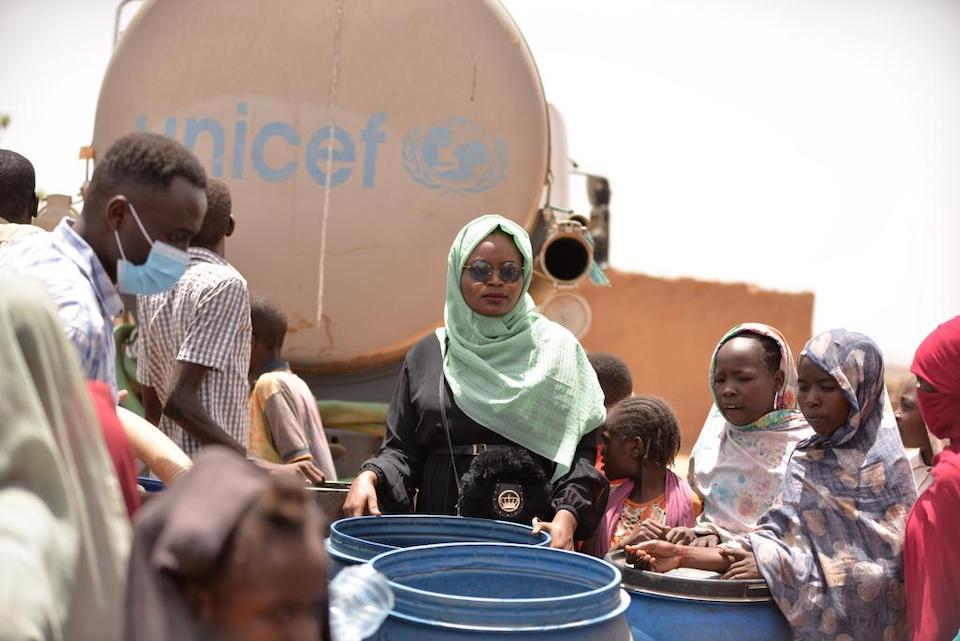 UNICEF is supporting the effort to bring safe water into conflict-affected areas of Sudan.