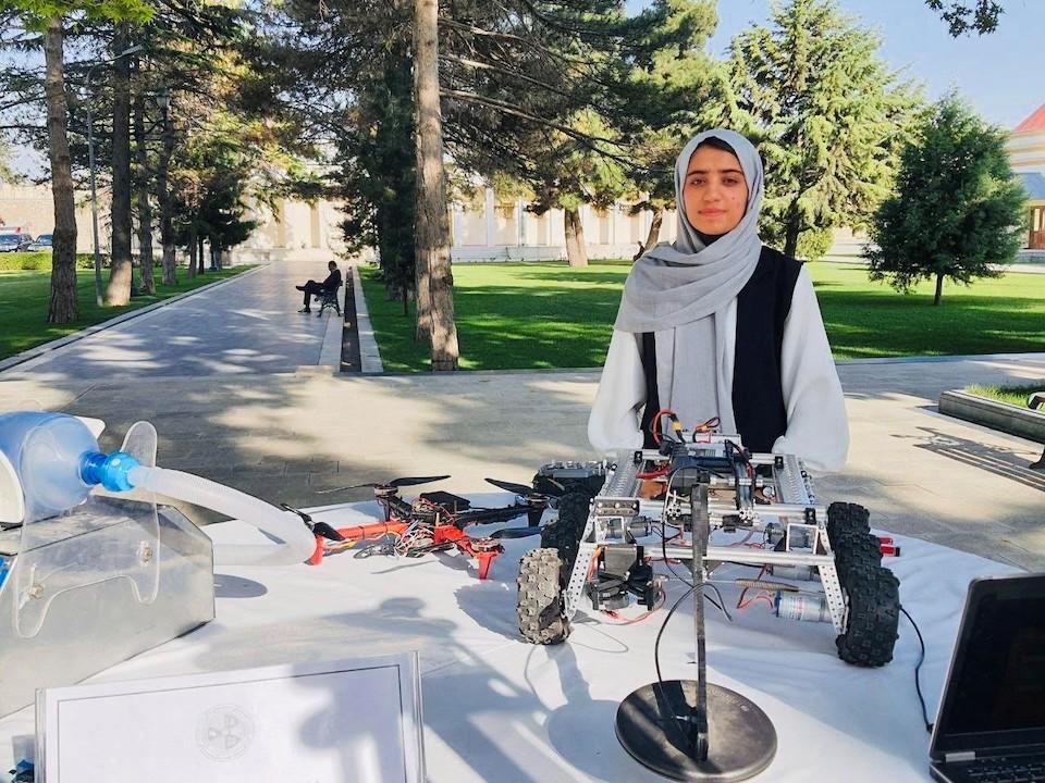 Somaya Faruqi, global champion for Education Cannot Wait, was the captain of her school robotics team before fleeing Kabul for Qatar when the Taliban took over.