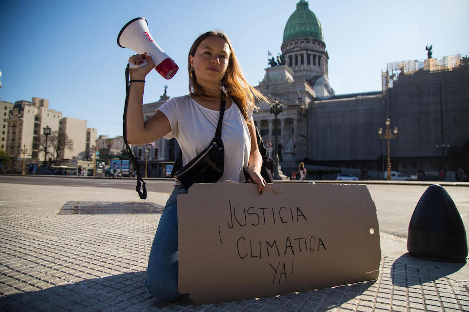 Nicole Becker of Argentina, climate activist