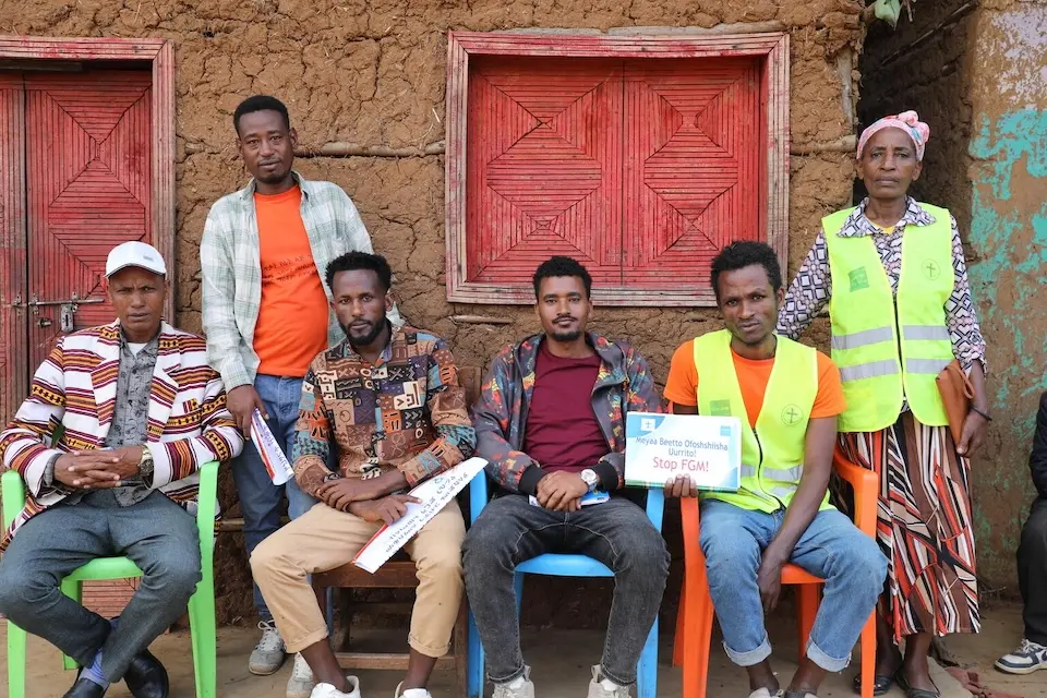 In the Sidama region of Ethiopia, UNICEF-supported youth groups raise awareness about the harmful effects of child marriage.