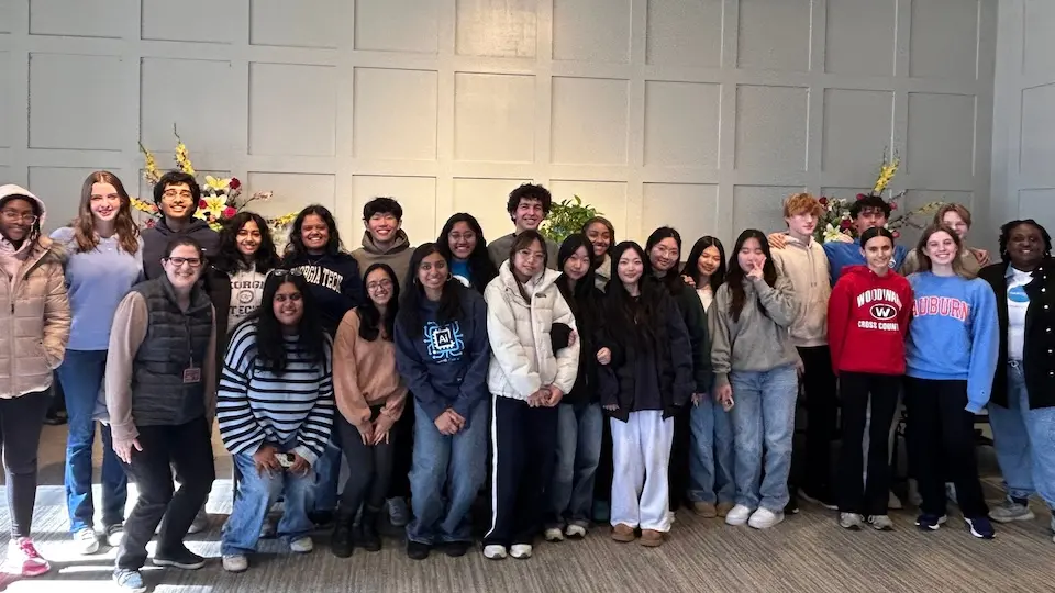 UNICEF Club members attend an MLK Day of Service event.