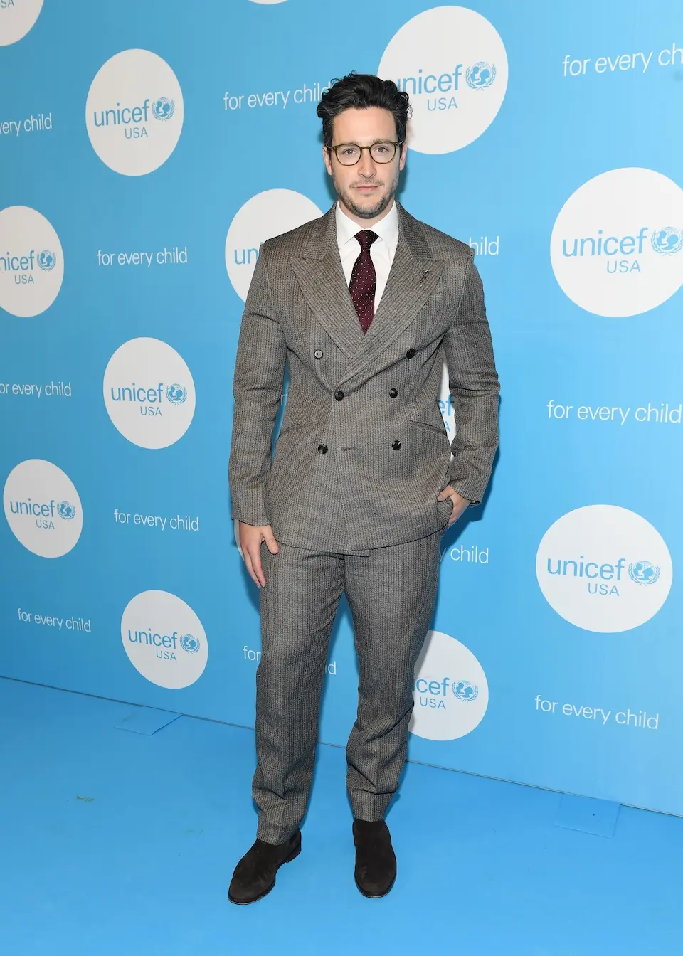 UNICEF Ambassador Doctor Mike arrives at the 2025 UNICEF Gala in New York City. 