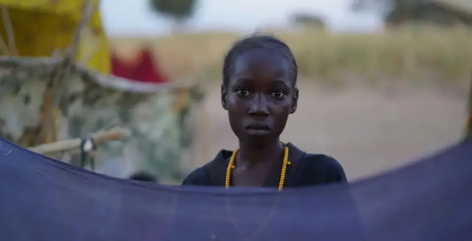 Maryam, who was separated from her family when she fled violence in Sudan.