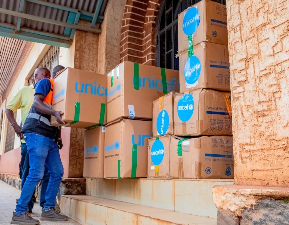 UNICEF delivers supplies needed to combat Ebola in South Kivu province