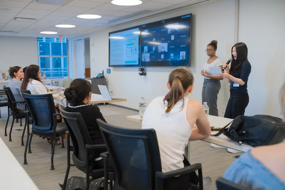 UNICEF USA's Young Professionals Network showcase session in progress.