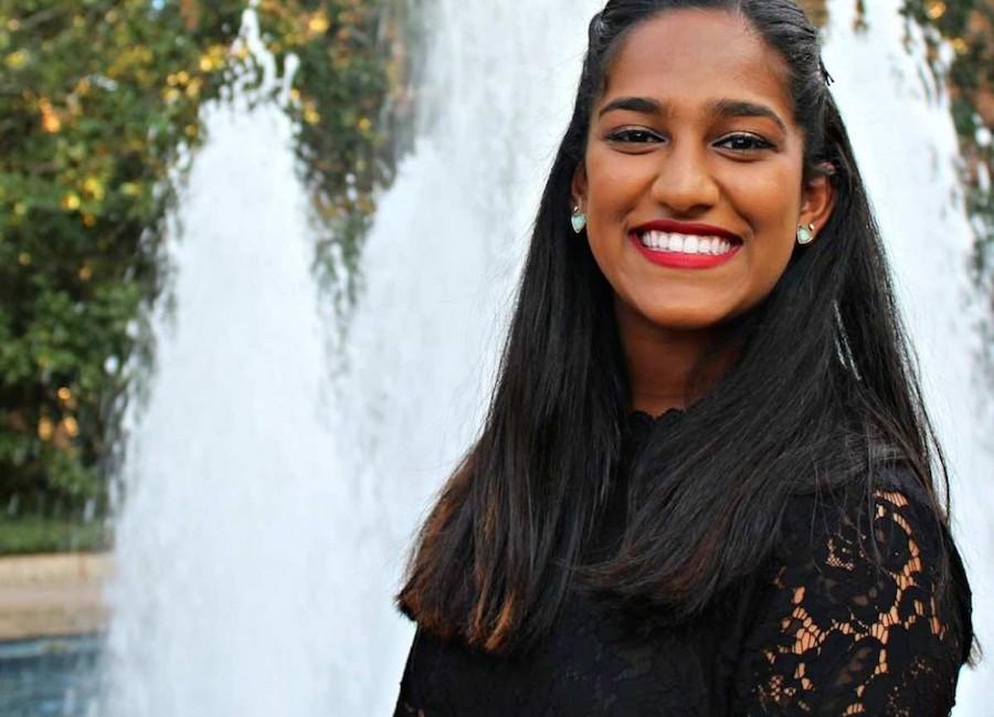 Anjali Nair, student leader, started a UNICEF Club on the University of Georgia campus to raise awareness of the importance of vaccines. 