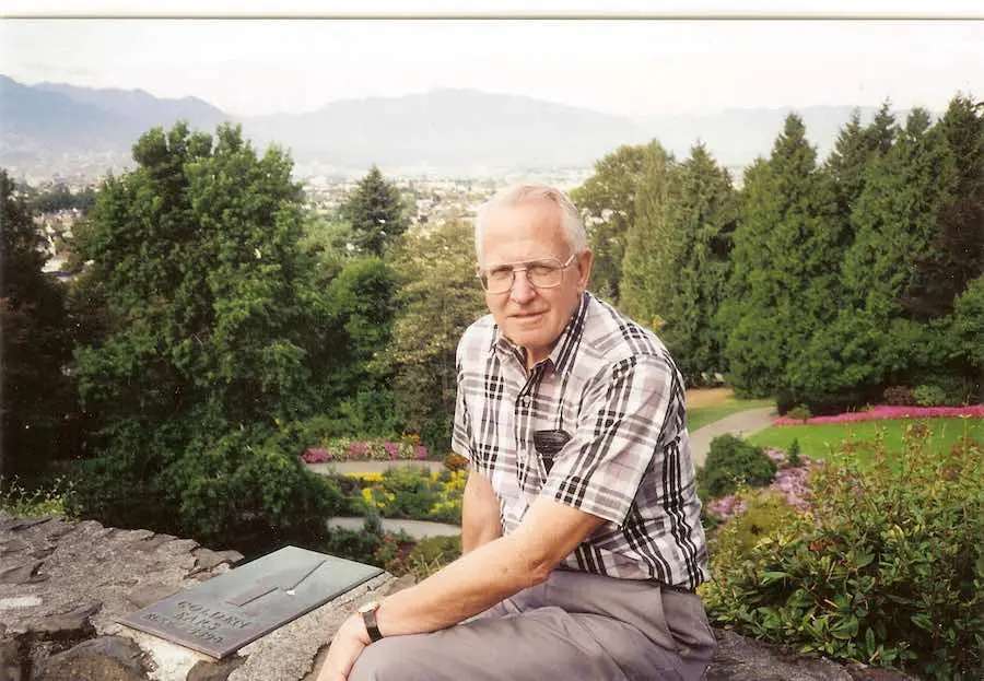 Man in Front of Landscape