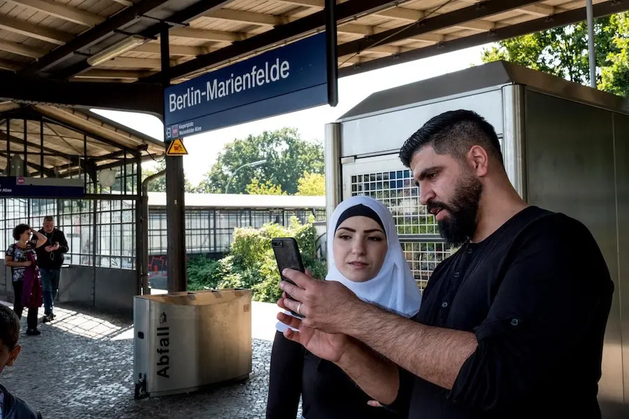 Amira and Khaled Raslan, Syrian refugees, are making a new life for their family in Berlin.