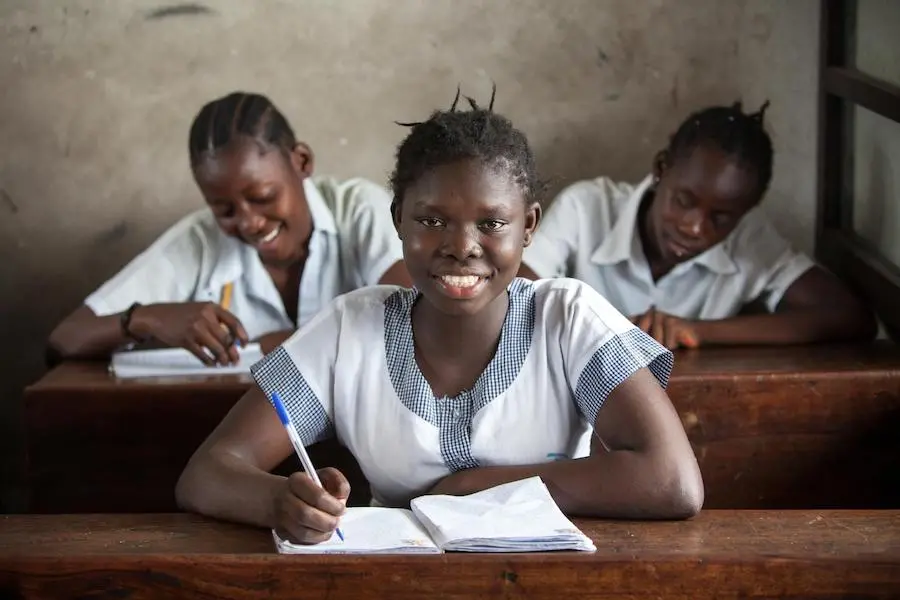 Florence, 14, is a student in Kinshasa in the Democratic Republic of the Congo. Her stepmother tried to marry her off when she was 13, but she refused. Florence, 14, is a student in Kinshasa in the Democratic Republic of the Congo. Her stepmother tried to marry her off when she was 13, but she refused.