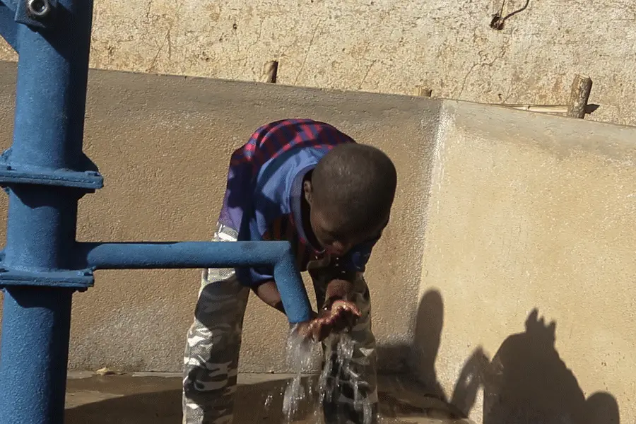 UNICEF's Water for Guinea program delivers safe water to rural communities in need. UNICEF's Water for Guinea program delivers safe water to rural communities in need.