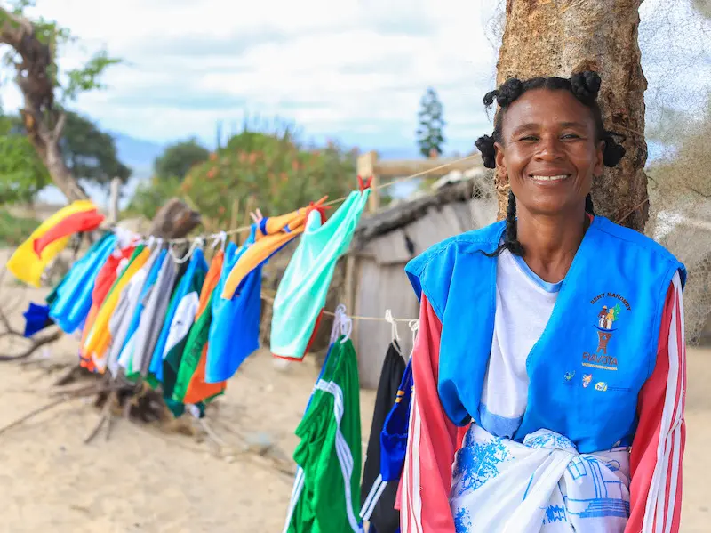 In Madagascar, experienced moms like Mampra are trained by UNICEF to act as Mother Leaders in their community. In Madagascar, experienced moms like Mampra are trained by UNICEF to act as Mother Leaders in their community.