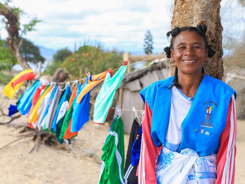 In Madagascar, experienced moms like Mampra are trained by UNICEF to act as Mother Leaders in their community.