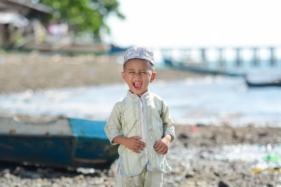 Little Boy Laughing