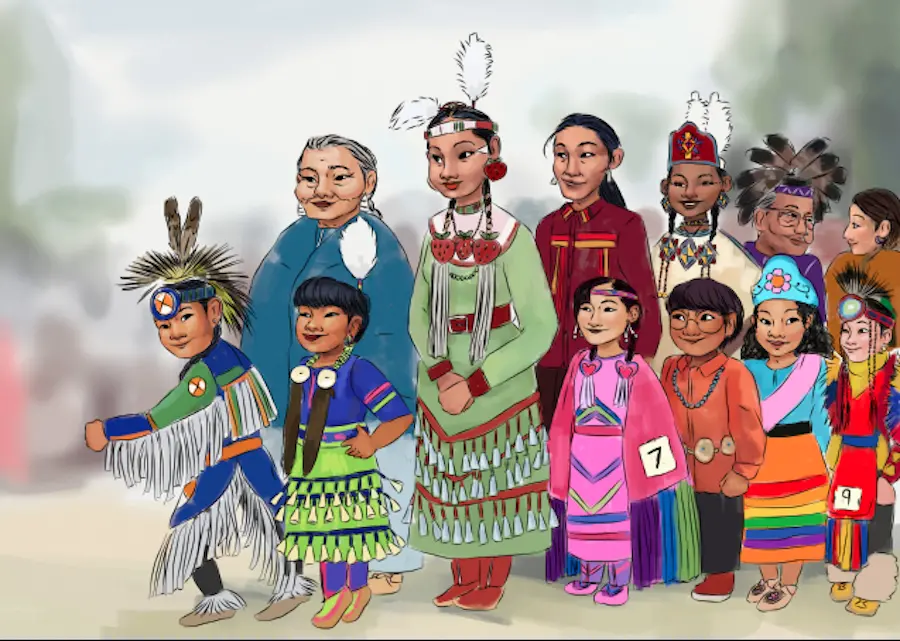 illustration by Joelle Joyner from "Our Smallest Warriors, Our Strongest Medicine" illustration by Joelle Joyner from "Our Smallest Warriors, Our Strongest Medicine"