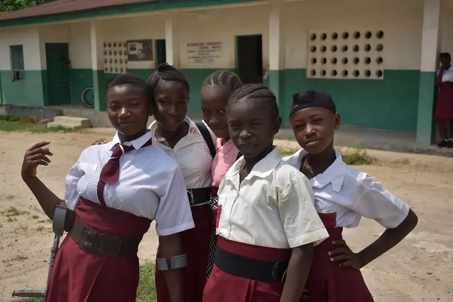 UNICEF Sierra Leone Safe Space. Child Marriage. 