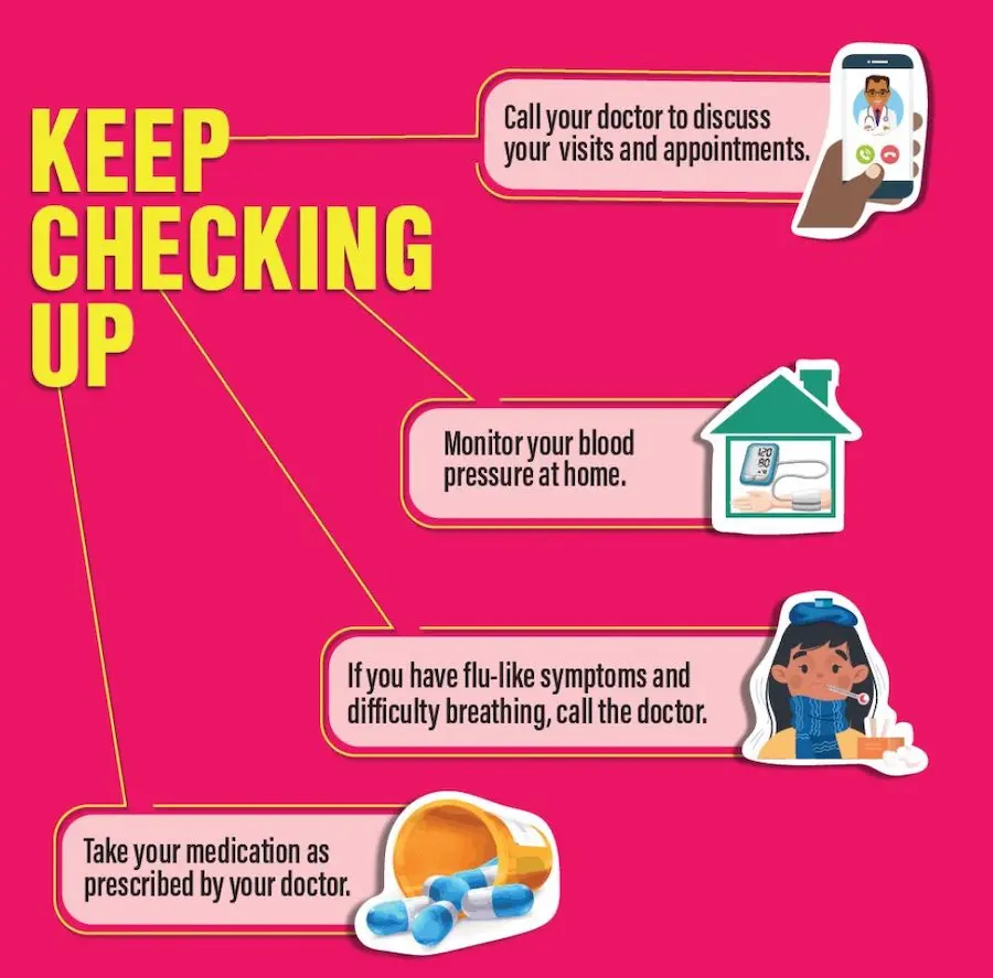 Keep Checking Up Infographic