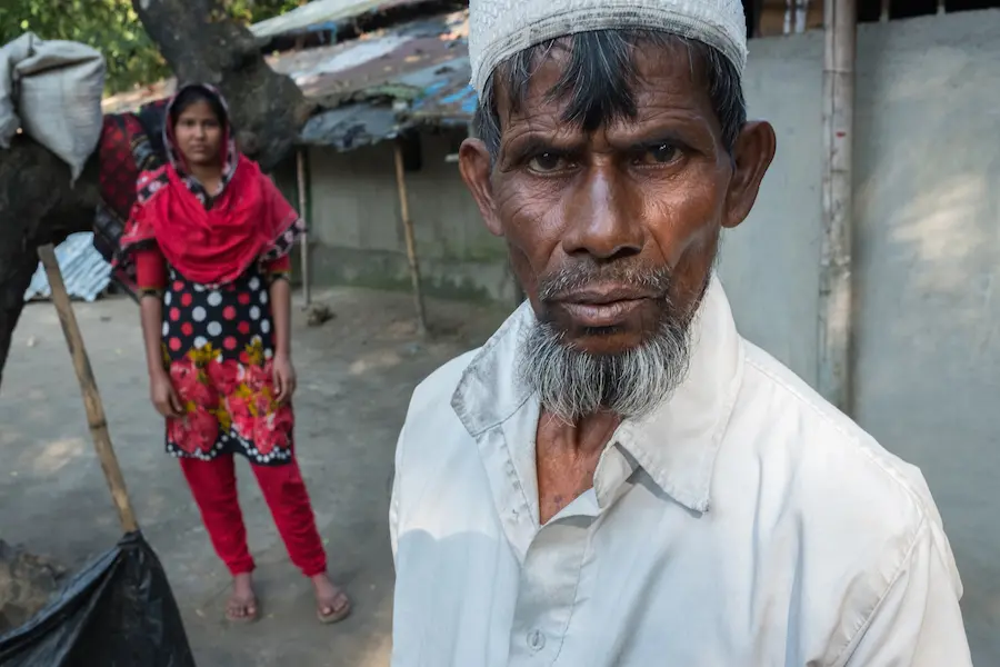 Close Up Shot of Farmer