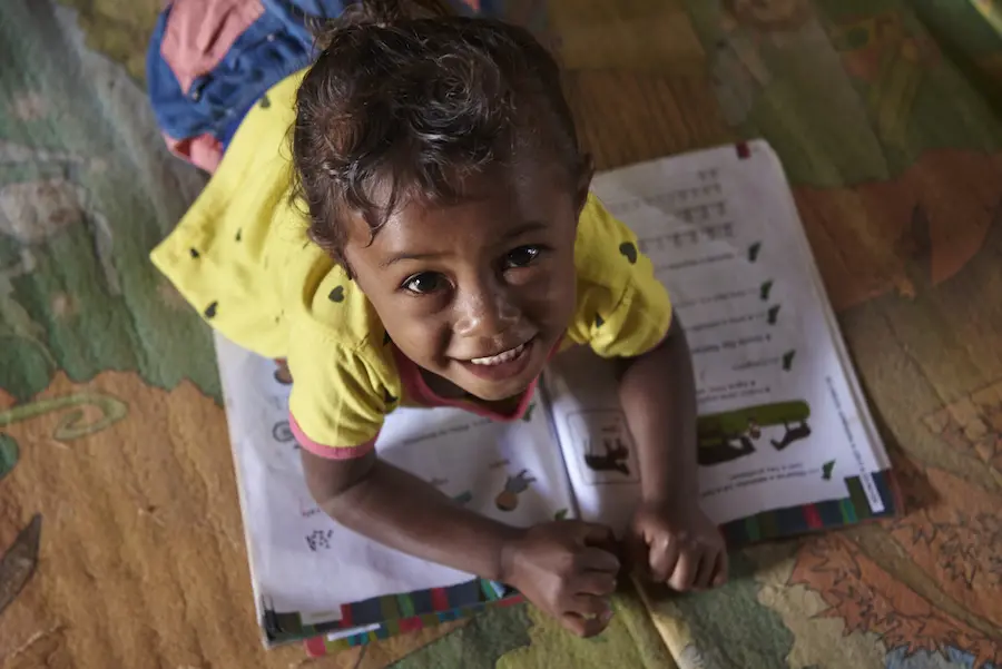 UNICEF is working to ensure that Rohingya refugee children get an education. UNICEF is working to ensure that Rohingya refugee children get an education.