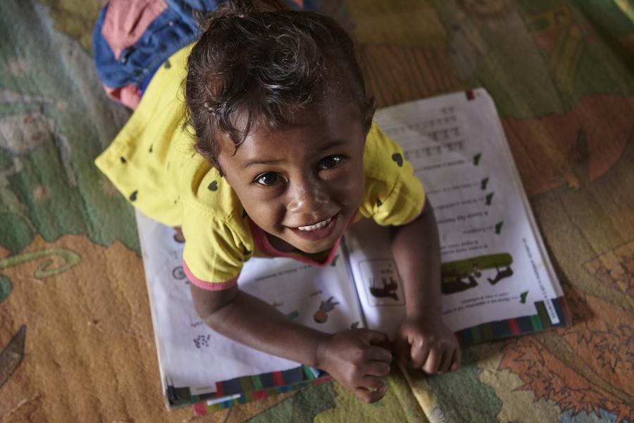 UNICEF is working to ensure that Rohingya refugee children get an education.