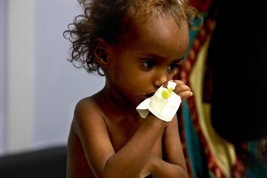 Saba's parents are always struggling to feed her and her seven siblings in wartorn Yemen. 
