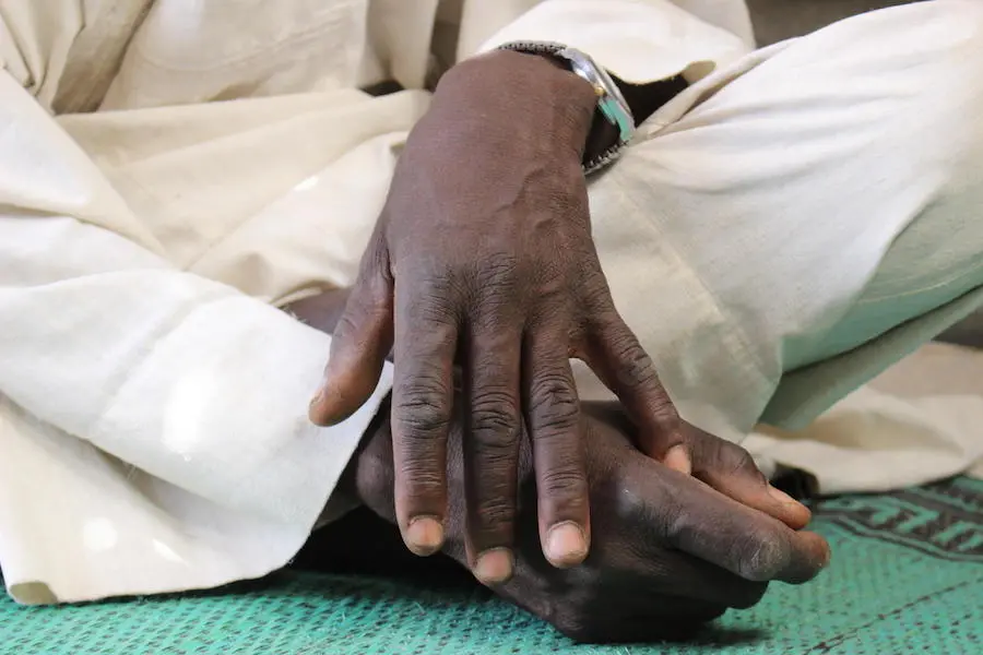 Yarima Adam's 11- and 12-year-old daughters were taken by armed fighters five years ago in Nigeria. He hasn't seen them since. Yarima Adam's 11- and 12-year-old daughters were taken by armed fighters five years ago in Nigeria. He hasn't seen them since.
