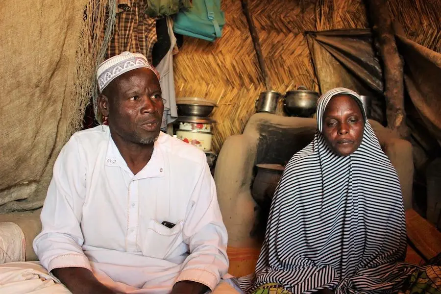 When Boko Haram attacked their house three years ago, Kadir Kamsulim and his wife watched helplessly as their daughters were married to fighters on the spot and taken away. When Boko Haram attacked their house three years ago, Kadir Kamsulim and his wife watched helplessly as their daughters were married to fighters on the spot and taken away.