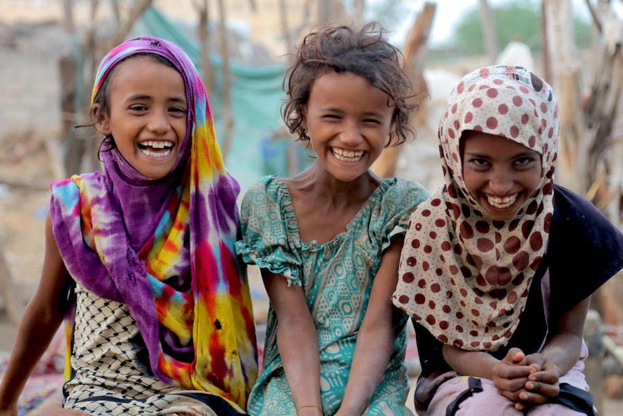 UNICEF and partners are providing lifesaving support and services for children like these in Hudaydah, Yemen. 