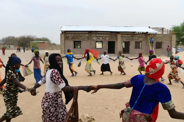 Students take a break in the playground outside a school in Gaoui, a suburb of Ndjamena, Chad. Students take a break in the playground outside a school in Gaoui, a suburb of Ndjamena, Chad.