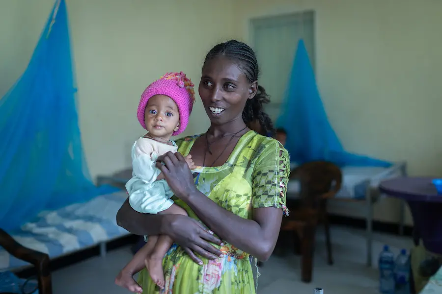 UNICEF and Plumpy'nut are helping malnourished children in Tigray recover their health