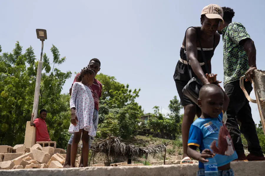 People Standing on Concrete