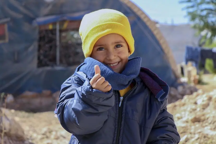 UNICEF delivers warm winter clothes to protect children in Syria from the cold UNICEF delivers warm winter clothes to protect children in Syria from the cold