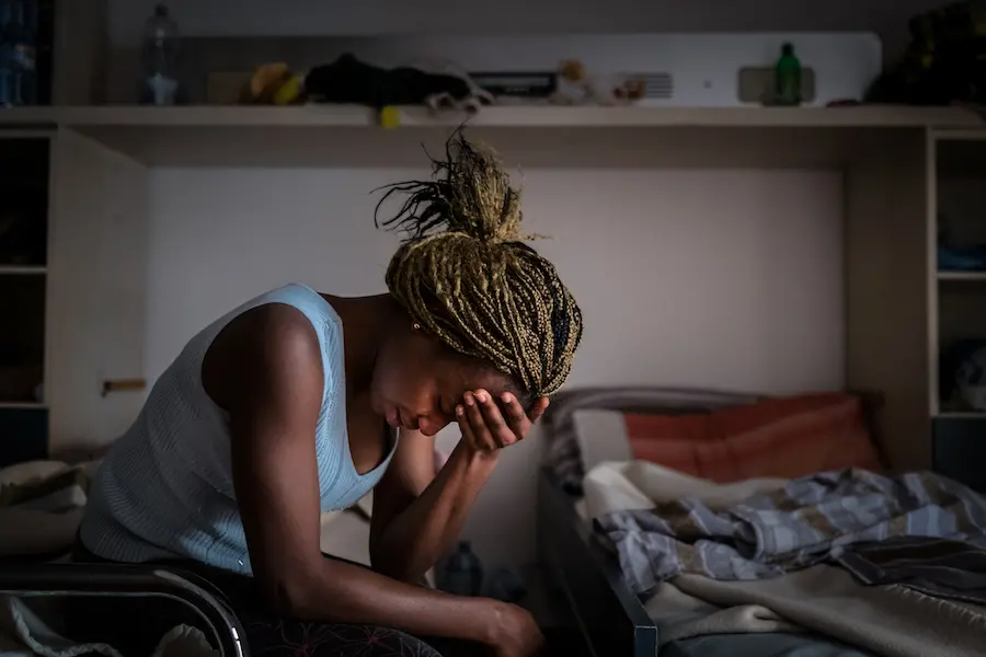 Woman Crying