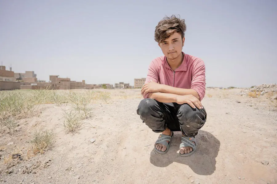 17-year-old Ahmed is back in Afghanistan after four months in Iran at the hands of smugglers. 17-year-old Ahmed is back in Afghanistan after four months in Iran at the hands of smugglers.