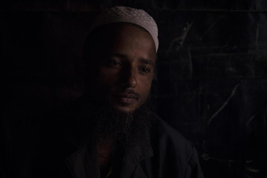 On 2 December 2019, Ahmed Hussein, 36, sits in his home in Balukhali refugee camp, Cox’s Bazar, Bangladesh, and tells of the disappearance of his 2-year-old son, Mohammed Sohail. 