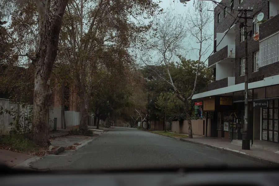 Shot of Empty Street