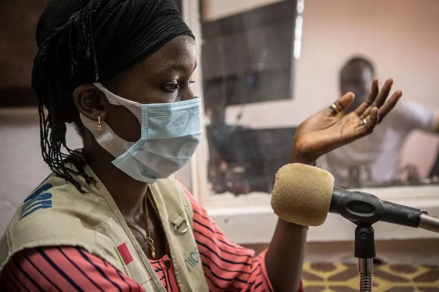 In Mali, 15-year-old Fatoumata is fighting misinformation about COVID-19, and teaching her community how to stay safe from the novel coronavirus. In Mali, 15-year-old Fatoumata is fighting misinformation about COVID-19, and teaching her community how to stay safe from the novel coronavirus.