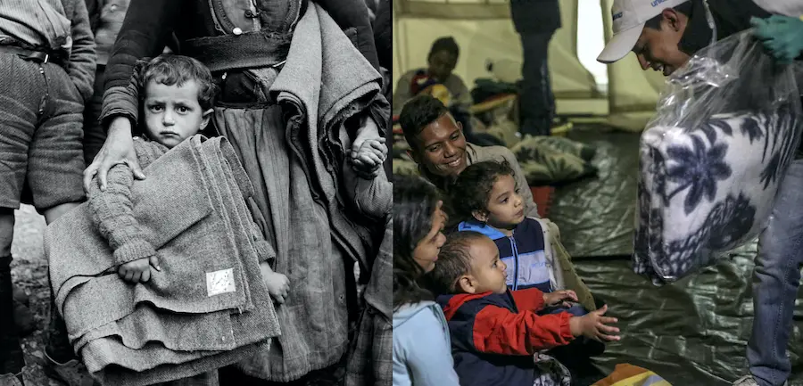UNICEF: meeting emergency needs for 75 years. UNICEF: meeting emergency needs for 75 years.