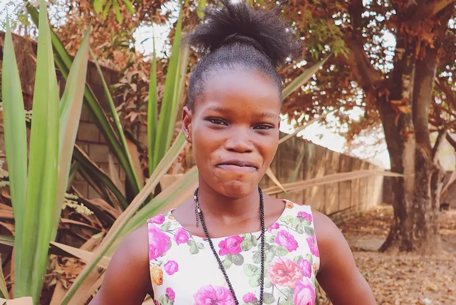 Former child soldier Graciela, 17, was forced to join an armed group in Central African Republic when she was just 11 years old. 