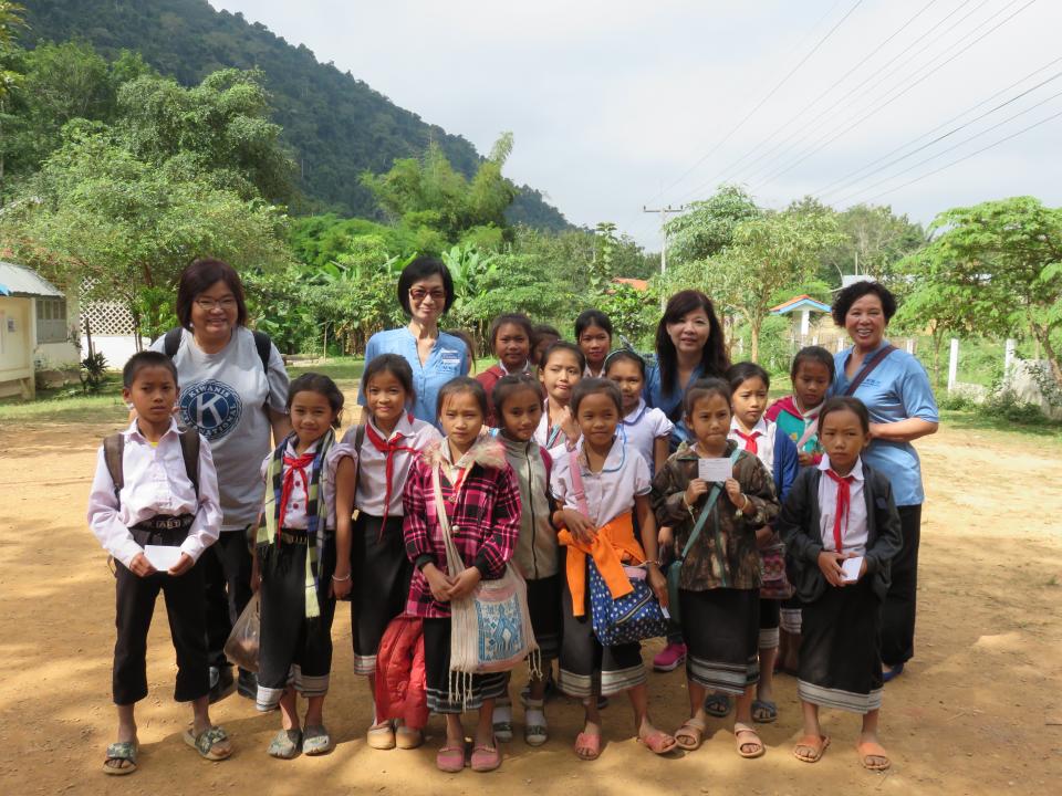 Kiwanis International field visit to Lao PDR, Nov 2014
