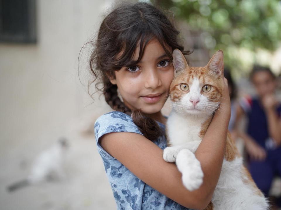 Fatme, 8, and her family were caught in the August 4, 2020 explosion in Beirut.