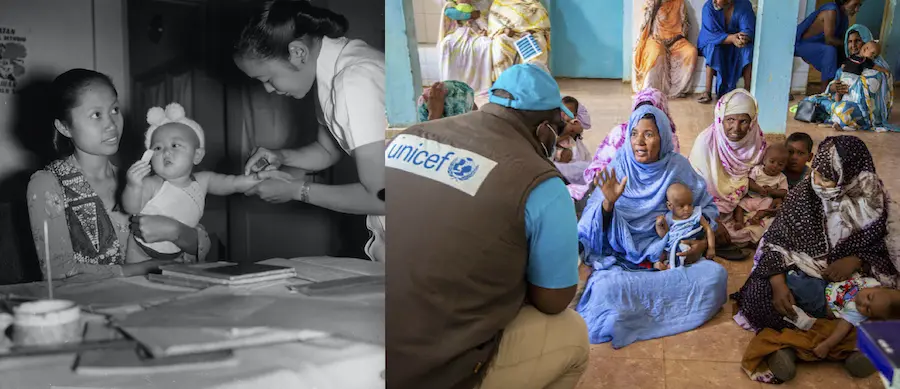 UNICEF: driving progress in maternal and child health for decades. UNICEF: driving progress in maternal and child health for decades.