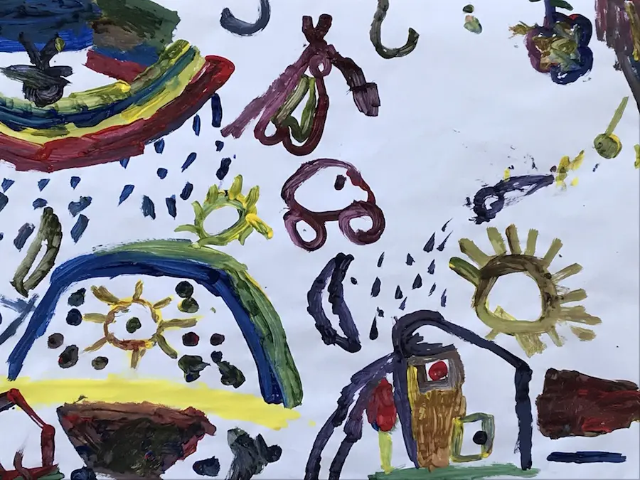 Picture of Childrens Paintings
