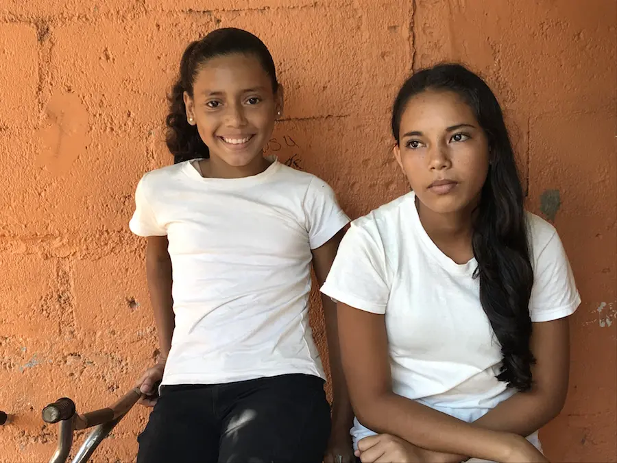 Two Girl Students