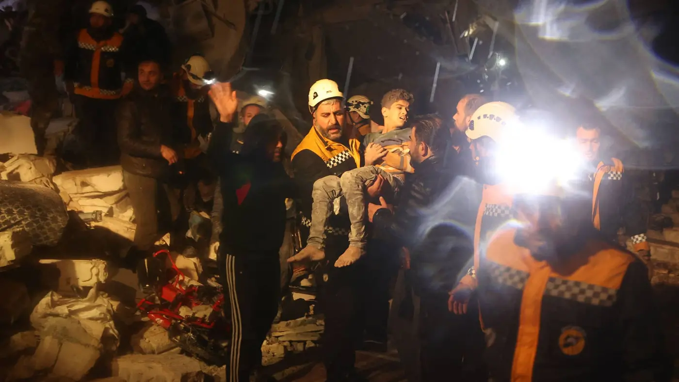 UNICEF RESPONDS TO EARTHQUAKE IN SYRIA AND TURKEY Banner