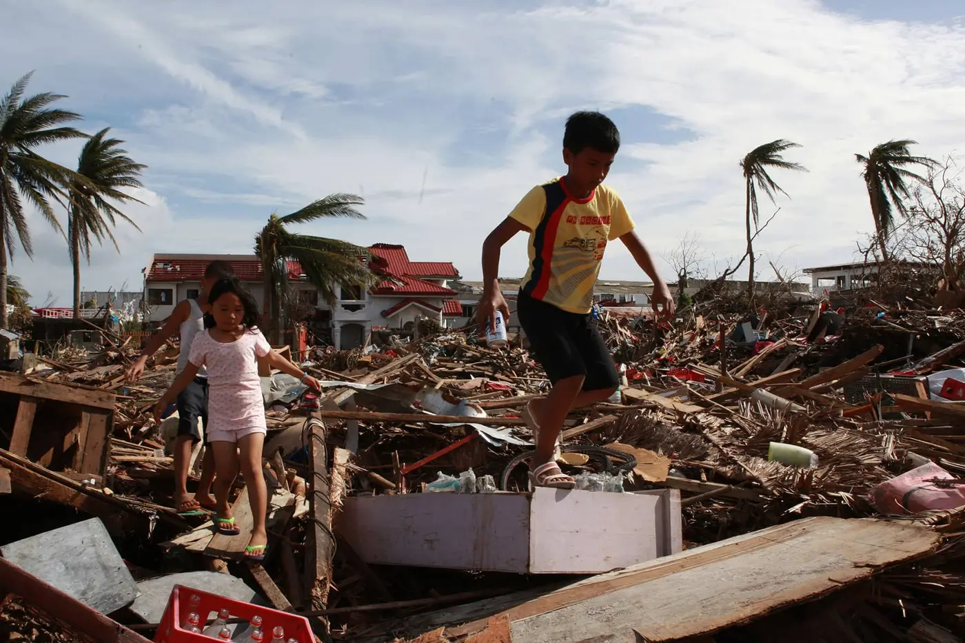 2013 PHILIPPINES TYPHOON HAIYAN Banner